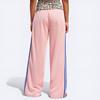 Adidas Originals Adicolor Side Stripe Loose Straight Leg Knit Sports Pants Women Bottoms Pink JP2312