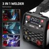 ANDELI 220V Semi-automatic Welding Machine Gasless MIG Welder for Household MIG-250 Mini