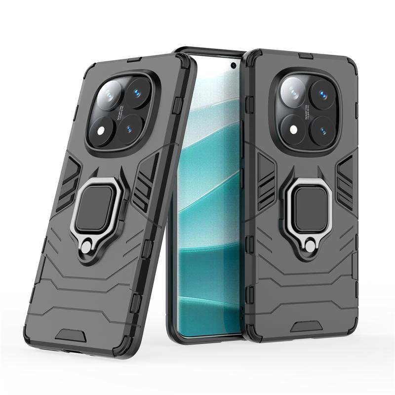 For Redmi Note 14 Pro 4G Case Cover Xiaomi Redmi Note 14 Pro Capas Shockproof Ring Magnetic Holder Fundas Redmi Note 14 Pro 4G