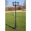 VidaXL Outdoor Lamp Triple Lamppost Garden Lamp Garden Lighting 40246