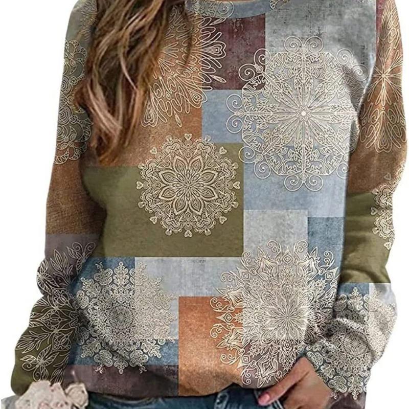 Autumn Winter 3D Digital Printed Round Neck Hoodie for Women Hoodies & Sweatshirts (women’s)