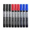 Red Blue Black Ink Waterproof Marker Pen 1.5mm Crude Nib Line Marking Pen Marker Pens  Student