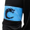 Sports Captain C Arm Unisex Elastic Fasten Tape Anti-slip Dragon Print Adjustable Band Team Training Outdoor Football Player Soccer Captain Armband