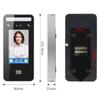 Smart Face Recognition Access Control System with IC Card, Password, and Electromagnetic/Electric Lock Compatibility.