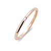 LEGAN Diamond Pink Size Natural Slim Wedding Made In Japan Ring, Gold, K18PG, 11, Diamond, Band, Women's,