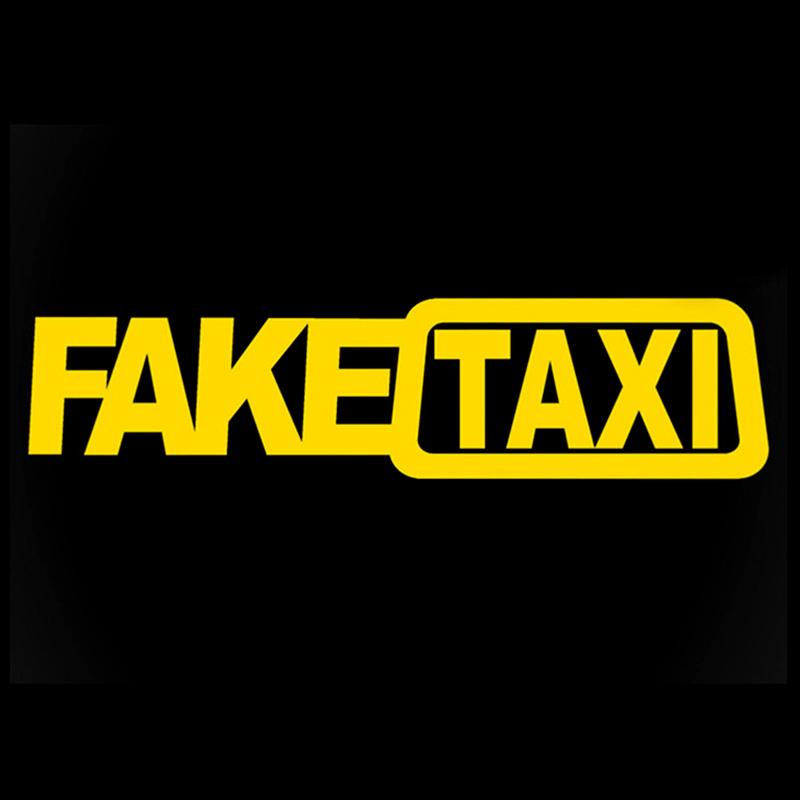 Universal Fake Taxi Car Auto Sticker Decal Emblem Self Adhesive Vinyl For Car