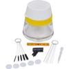 VidaXL 3-in-1 Airbrush Cleaning Set
