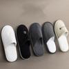 10Pairs/Lot Men Women Disposable Hotel Guest Slippers Cotton Slides Home Travel SPA Slipper Hospitality Cheap Footwear