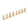 32Pcs Chess Pieces Set Replacement King Figurines Pawns Game Accessories For Chess And Backgammon 55Cm 70Cm Size