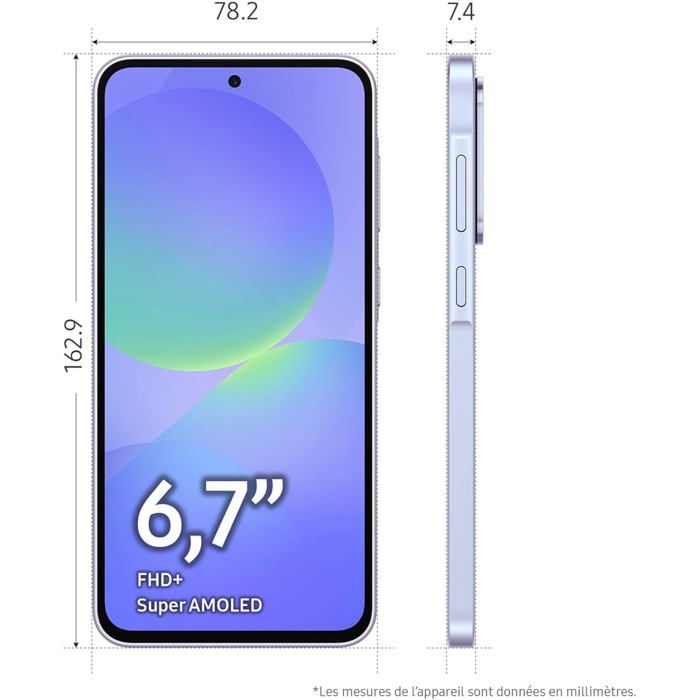 SAMSUNG Galaxy A36 5G Smartphone 6 GB + 128 GB Lavender