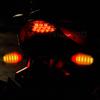 2PCS Motorcycle Turn Signals LED Flashing Lights Universal Waterproof Tail Light Blinkers Brake Stop Signal Lamp for