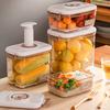 Vacuum Sealed Food Storage Box Fresh-Keep Boxes With Vacuum Pump Large Capacity Fridge Food Dispenser Transparent Food Container