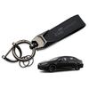 MiJuduo Compatible with For All New GR Genuine Car Key Key Key Car Carabiner Good To the Prevents Black Toyota, Series, Leather, Chain, Ring, Chain,