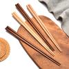Japanese Style Pointed Chopsticks Natural Wooden Chopsticks Cooking Chopsticks Sushi Chopstick Home Hotel Wooden Cutlery A Pair