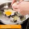 Omelette Mold Stainless Steel Egg Rings Non-Stick Love Star Flower Fried Egg Mold Pancake Shaper Kitchen Gadgets