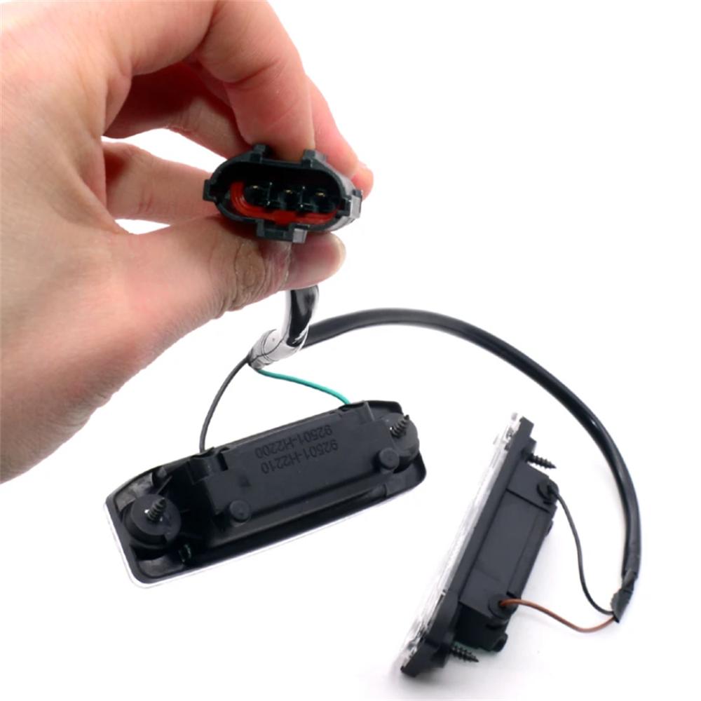 For 2011-2013 Kia Sorento Rear License Plate Lamp Assembly Both Side 92501-2P000