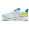 HOKA Clifton 9 Wide Ice Water Evening Primrose Мужские кроссовки белые 1132210-IWEP