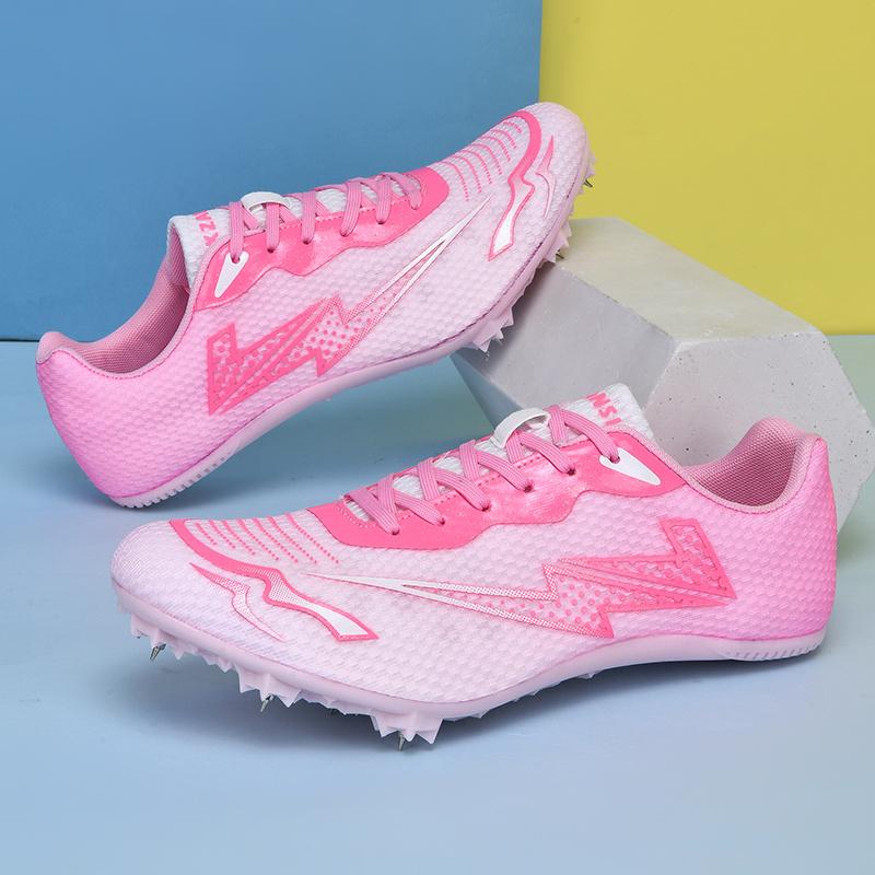 Stylish New Unisex Athletic Nails Shoes Professional Men's Nails Sneakers Anti-slip Track Spikes Running Shoes for Kids Girls
