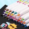 Set of 18-84 Acrylic Paint Marker Pens, Soft Nib Water-based Marker Pen Soft Brush Nib Skin Tones Art Markers for Rocks Tiles Glass Ceramic Wood