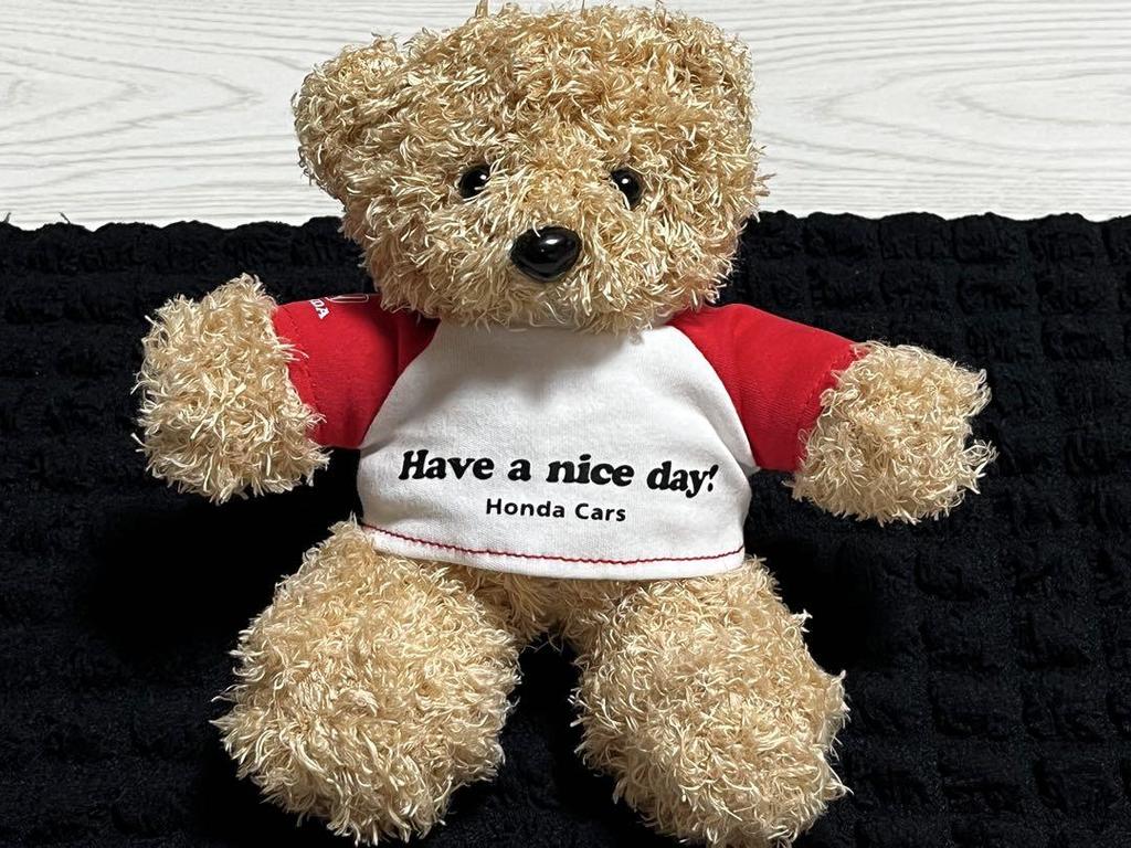 [USED] Honda Cars Pair of Teddy Bears (Boxed, Not for Sale)