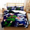 Hunter×Hunter Bedding Set Exquisite Bed Supplies Set Cartoon Anime Duvet Cover Bed Comforter Set Bedding Set Birthday Gift