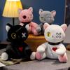 Dark Emotions Cat Doll Plush Toy Cute Funny Cartoon Kitten Doll Children Birthday Gift Doll