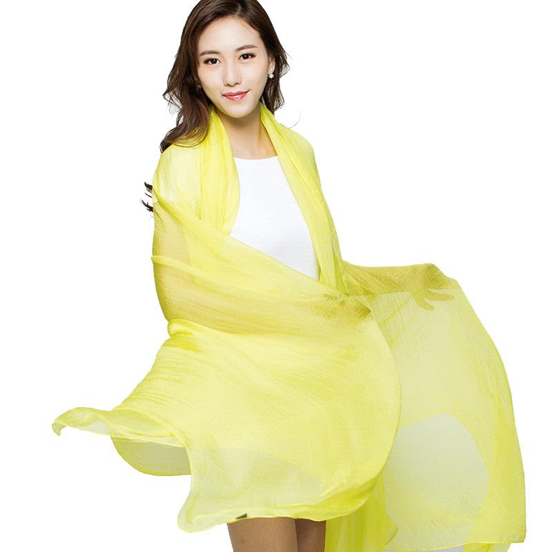 Spring/Summer New Women'S Silk Scarf 150*230 /150*300 Cm Simulated Silk Twill Square Scarf Fashion Printed Large Square Scarf Professional Scarf