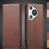 Magnetic Attraction Leather Case for Huawei Pura 70 Pro / Pura70Pro Holster Flip Cover Case Wallet Phone Bags Capa Fundas Coque