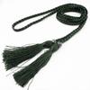 Women's Belt Woven Tassel Waist Strap Student Belt Thin Waist Chain Bow Rope Skirt Knotted Decorative Korean Style