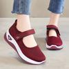 Spring and Summer Single Mesh Breathable Elderly Shoes Soft-soled Walking Shoes Women's Velcro Mother Sandals Casual Women's Shoes Durable