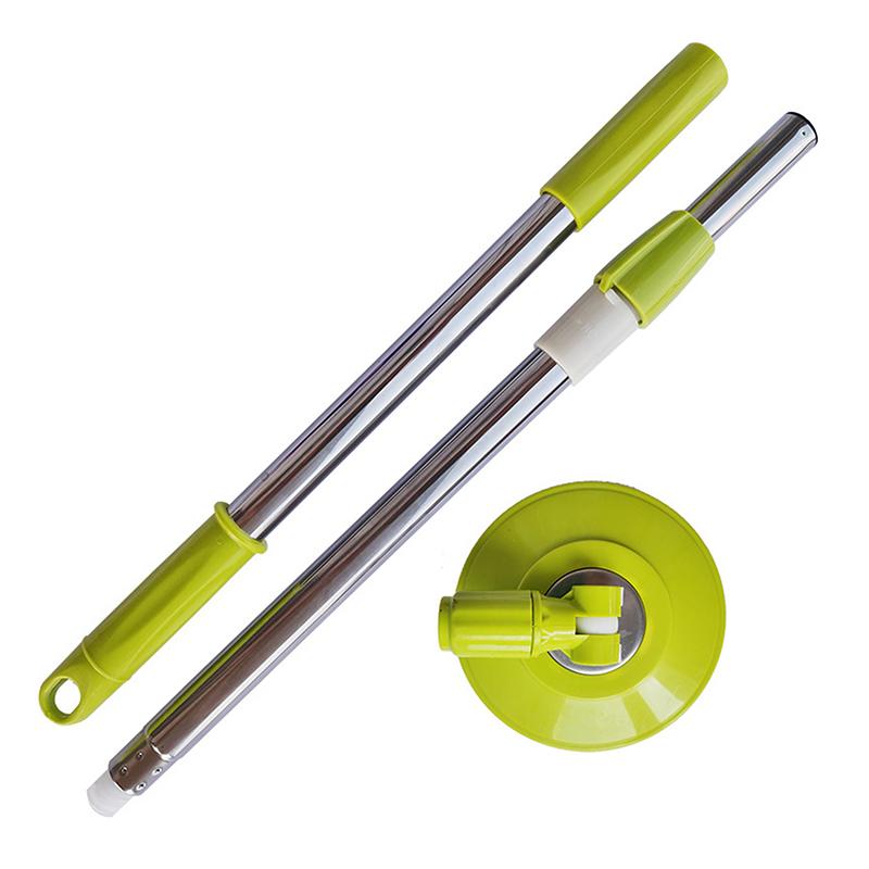 Spin Mop Pole Handle Replacement For Floor 360 Degrees Rotating Floor Mop Pole No Foot Pedal Version Handle Cleaning Tool Kit