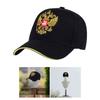 Embroidered Russian Emblem Cotton Baseball Cap Adjustable Comfortable Sunproof Snapback Hat for Sports and Casual Wear