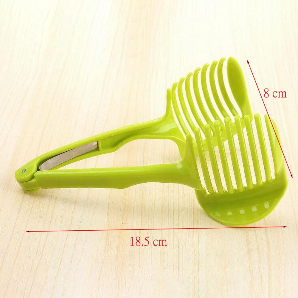 Tomato Slicer Fruits Cutter Stand Utensilios De Cozinha Assistant Lounged Tomato Lemon Shreadders Slicer