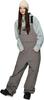 Ash Greem Snowboard Bib Pants Loose and Size Skiwear (Single Item), Fit, Men's Women's, AGP-1341NW, Stone, L, Overalls, Snowwear,