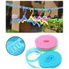 Windproof Clothesline Quilt Line Antiskid Outdoor Portablae Hook Tools 5m Travel Rope Fence Type Nylon Delicate Jewelry