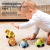 Children's Boy Inertia Car Fire Engineering Car 1-2-3 Years Old Toy Cute Pet Inertia Car
