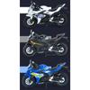 1/12 Scale Suzuki GSX-250R Metal Model Toy Alloy Diecast Motorcycle Simulation Toy with Light Sound Collection for Children Gift