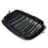 2PCS Bumper Kidney Grille Front Grill Double Slat Line For BMW X5 X6 E70 E71 2008-2013 Car Styling Gloss Black Racing