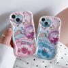 Wave Shape Soft Case For IPhone Vivo Y35 Y02 Realme C55 C53 11 Tecno Spark 10C Samsung S23 Ultra A53 Redmi Note 12 Note 11 Pro TPU Cover