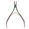 Stainless Steel Cuticle Nipper Coloful Nail&Toenail Dead Skin Cutter Nail Art Pedicure Tool