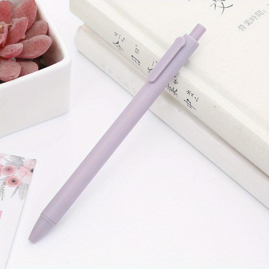 20pcs 0.5mm Pen Tip Macaron Morandi Retro Color Press Gel Pen Combination Student Pen Stationery Office Supplies Water-based Signature Pen