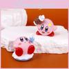 Cartoon Kirby Cute Burger French Fries Chef Style Food Series Model Set Ornament