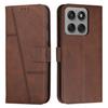 For Motorola Edge 60 Pro 5G Leather Phone Case Foldable Stand Wallet Flip Cover with Strap
