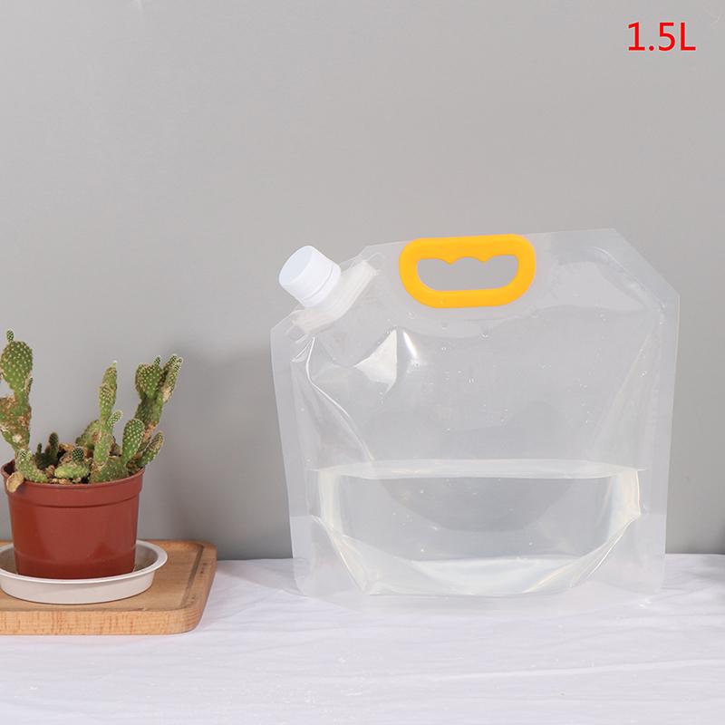 1.5/2.5/5L Stand-Up Safety Drink Packaging Bag Pouch Beer Juice Milk Liquid Bag