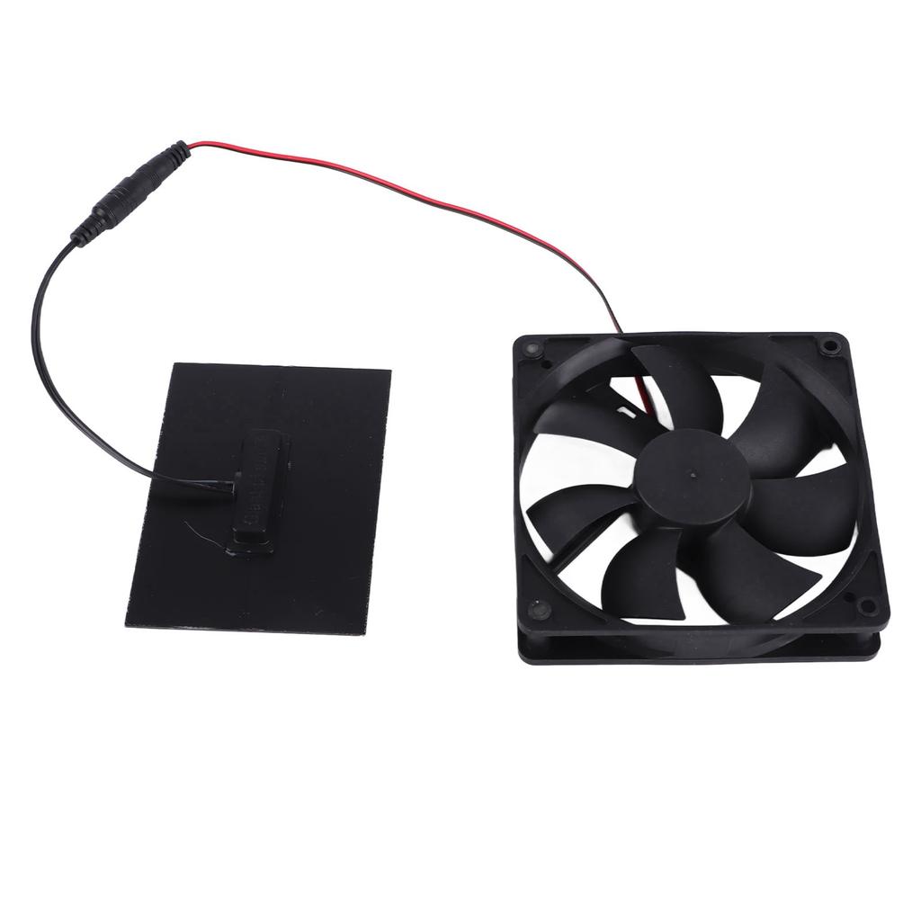 Solar Panel Fan Professional Solar Powered Exhaust Fan Kit for Chicken Coops Greenhouses Sheds Pet
