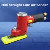 Mini Straight Line Air Sander with 2 Sanding Pads Random Orbital Pneumatic Sander Air-operated