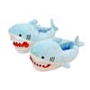 Cool Cartoon Men's Shark Slippers Design Boys Flurry Slides For Men Indoor Shoes Winter Man Slippers 2024 New Arrivals