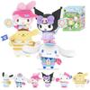 TOP TOY Sanrio Characters Genki Sports Day Series [1 Piece] Gachapon Blind Box Figure Soft Vinyl PVC Present Birthday Gift Kitty Kuromi Cinnamoroll