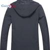 Cozy Up Men's Lightweight Waterproof Rain Jacket,Shell Hooded Raincoat Hiking Windbreake Jacket