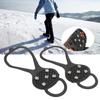 Snow Crampons - ZERONE - YH004 - 5 Teeth - Silicone - Lightweight and Portable